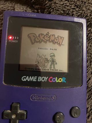 Juego Pokémon Rojo Game Boy Nintendo