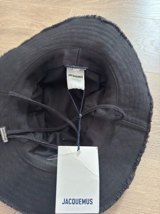 Sombrero Jacquemus mujer negro