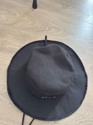 Sombrero Jacquemus mujer negro