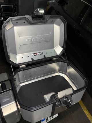 Baúl top case Shad Terra 55 + soporte original