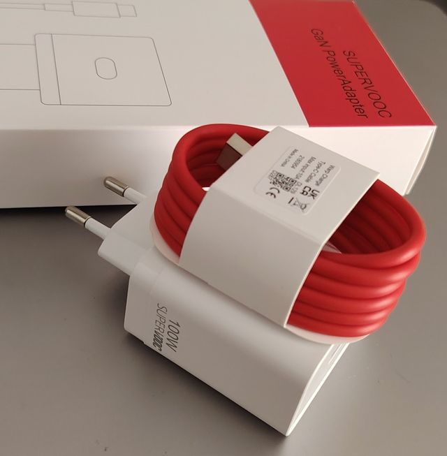 Cargador compatible OnePlus 100W SuperVOOC + Cable