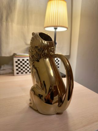 Jarra León Zara Home Dorada