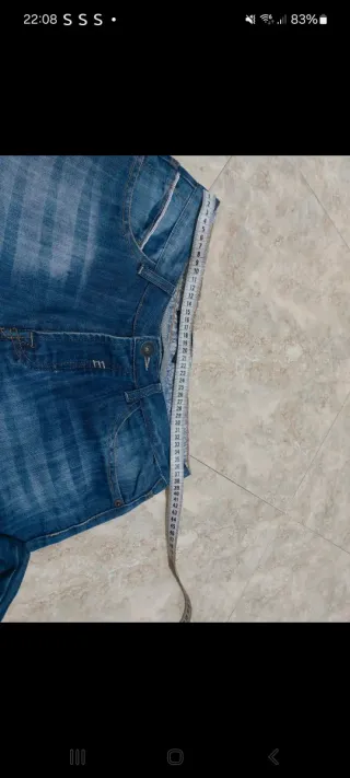 Jeans uomo gamba dritta