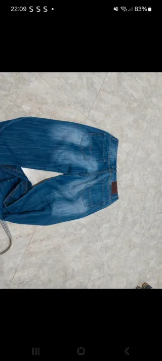 Jeans uomo gamba dritta