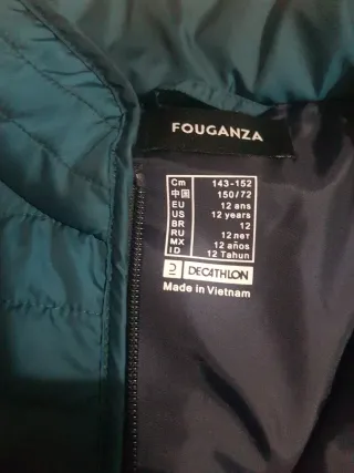 Chaleco acolchado equitación 12 años