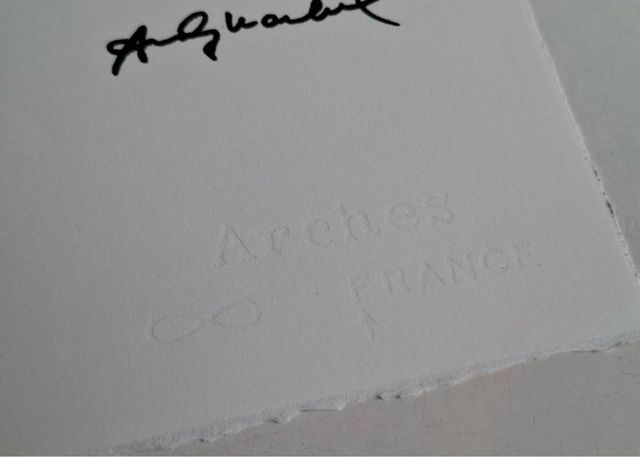 Litografía Firmada Andy Warhol Edición Limitada