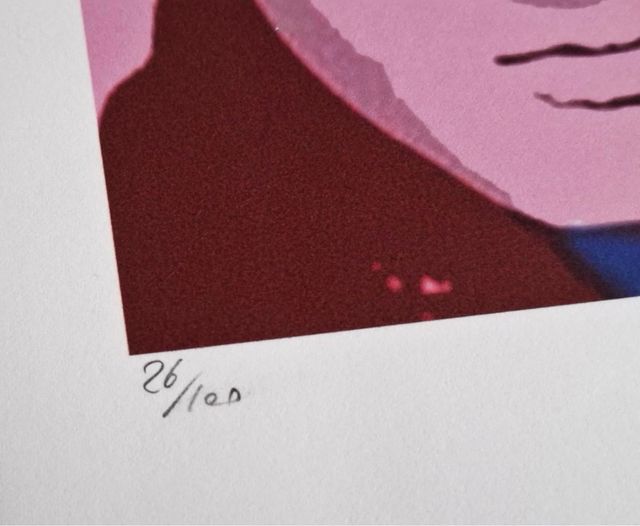Litografía Firmada Andy Warhol Edición Limitada