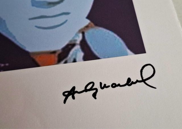 Litografía Firmada Andy Warhol Edición Limitada