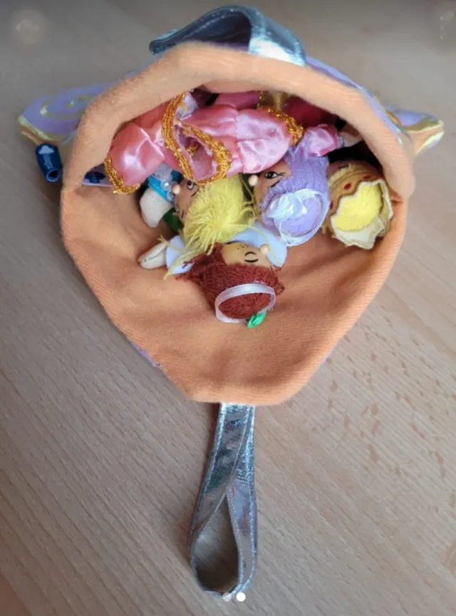 Marionetas Cenicienta y Carroza