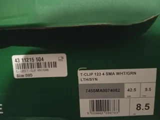 Zapatillas Lacoste Verde y Blanco