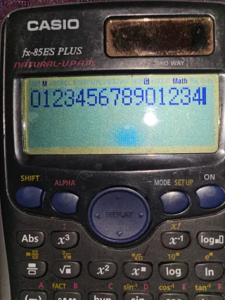 Calculadora Científica Casio fx-85ES PLUS