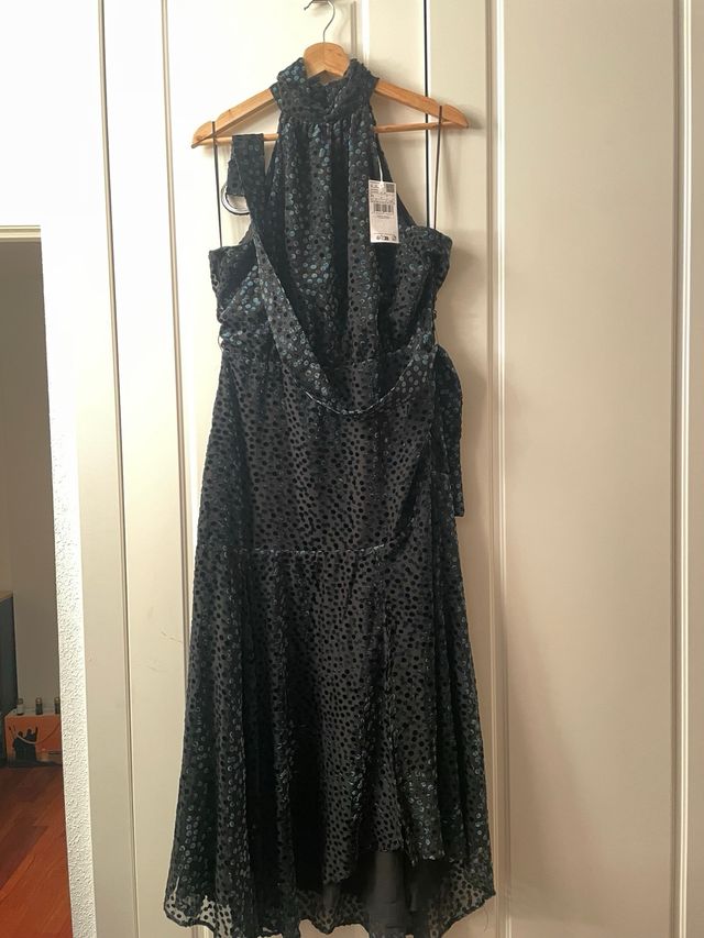 Vestido fiesta negro