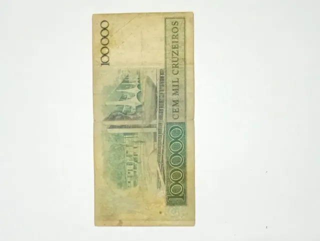 Billete 100.000 Cruzeiros Colección