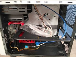 Caja Hiditec Snow Kube MicroATX Blanca