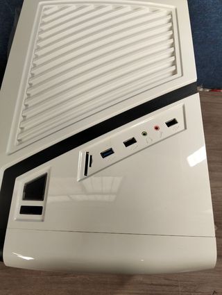 Caja Hiditec Snow Kube MicroATX Blanca