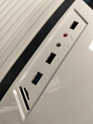 Caja Hiditec Snow Kube MicroATX Blanca