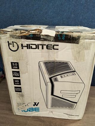 Caja Hiditec Snow Kube MicroATX Blanca