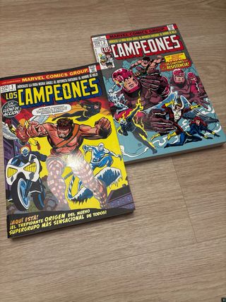 Marvel limited edition tpb campeones n.1