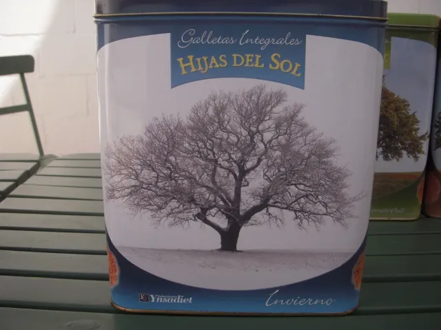 Set di 4 lattine metalliche "Le Quattro stagioni"