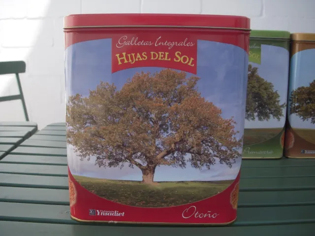 Set di 4 lattine metalliche "Le Quattro stagioni"