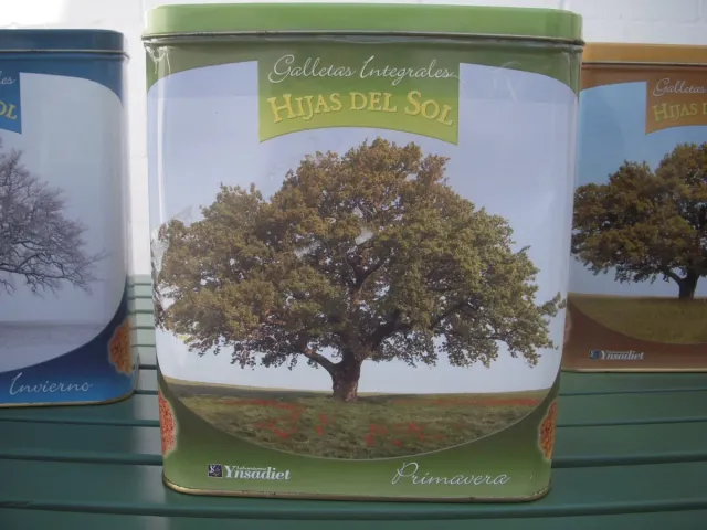 Set di 4 lattine metalliche "Le Quattro stagioni"