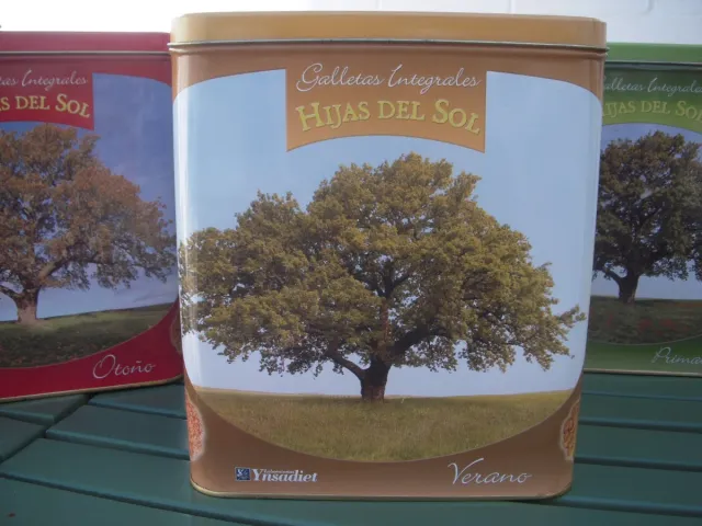 Set di 4 lattine metalliche "Le Quattro stagioni"