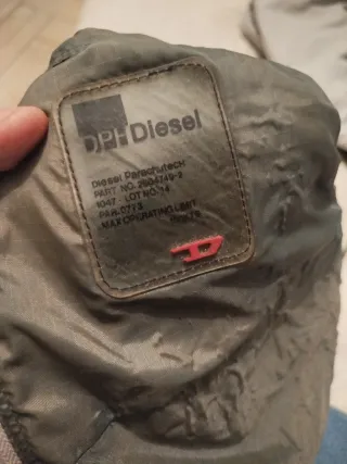 Zaino Diesel vintage verde militare