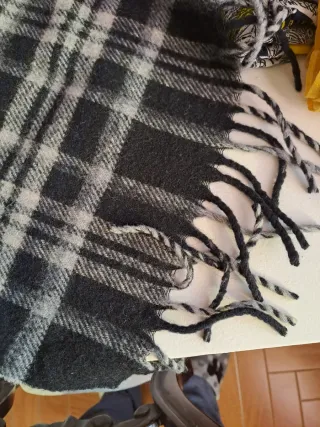 Sciarpa donna/uomo a quadri