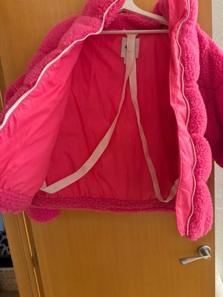 Chaqueta Nike Mujer Rosa Borreguito Nueva