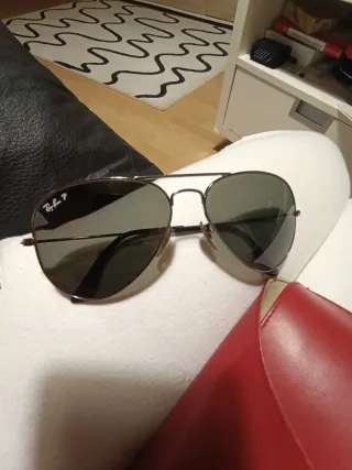 Gafas de sol Ray-Ban Aviator Verdes, clásicas