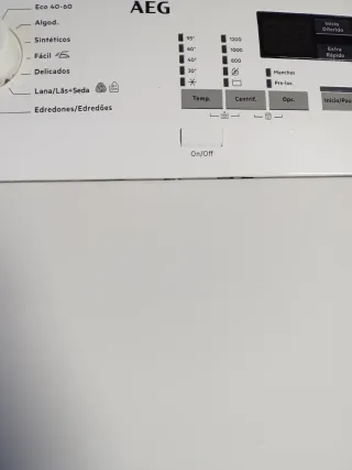 Lavadora Carga Superior AEG