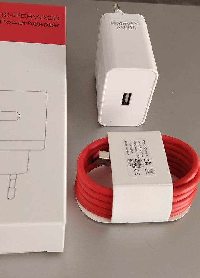 Cargador compatible OnePlus 100W SUPERVOOC Cable