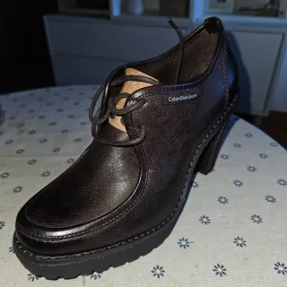 Zapato Calvin Klein Marrón Talla 37 Nuevo