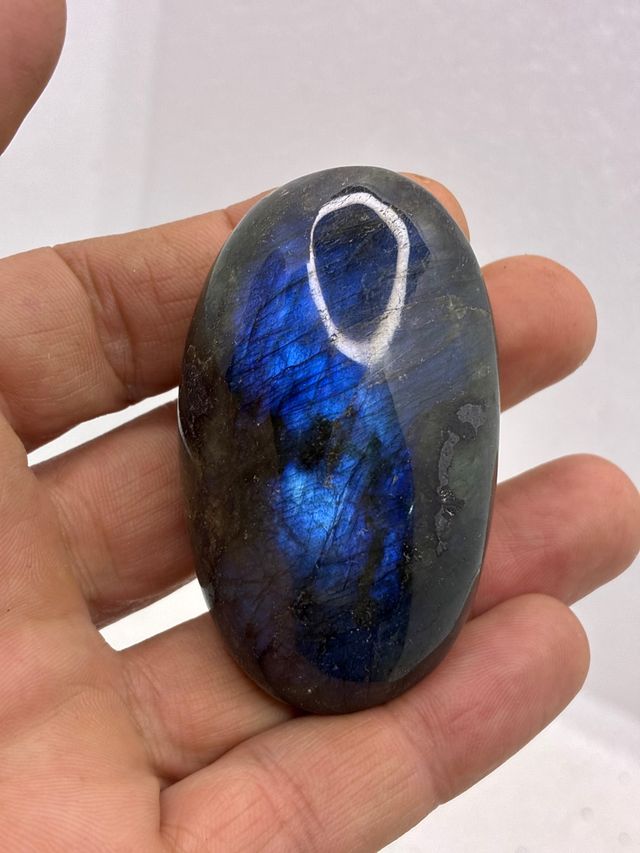 Piedra Labradorita Natural Azul