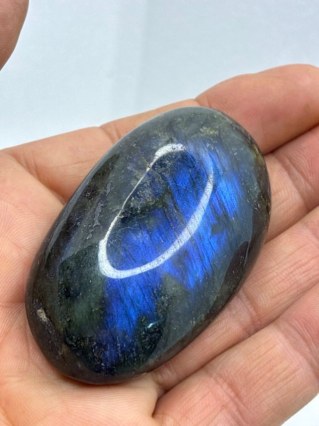 Piedra Labradorita Natural Azul