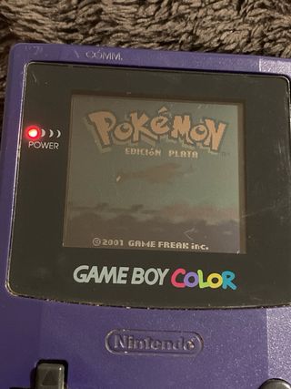 Juego Pokémon Edición Plata Game Boy