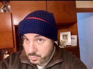 Gorro de alpinista a rayas