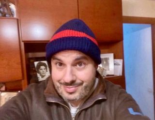 Gorro de alpinista a rayas