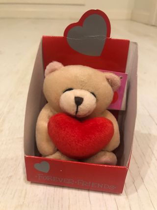 Osito Forever Friends con corazón