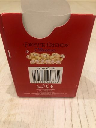 Osito Forever Friends con corazón