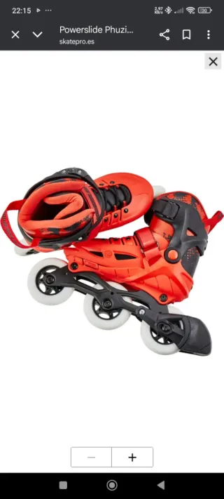 Patines en línea Powerslide niño Talla 33-36