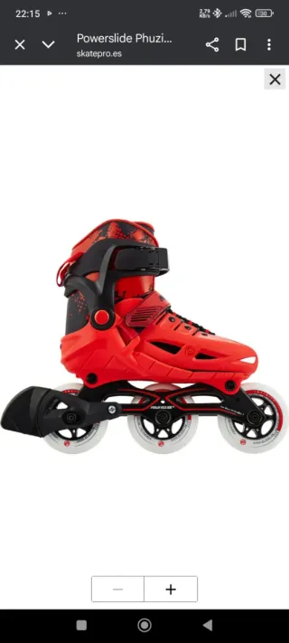 Patines en línea Powerslide niño Talla 33-36