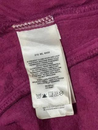 Giacca pile Columbia donna fucsia