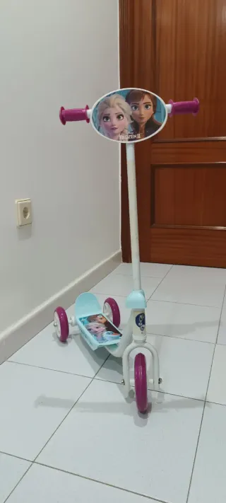 Patinete 3 Ruedas Frozen