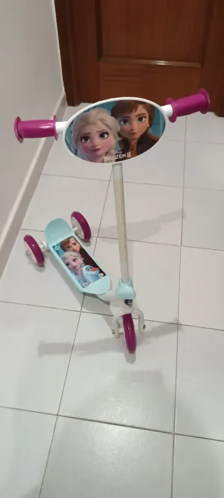 Patinete 3 Ruedas Frozen