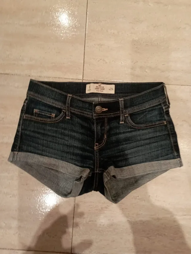 Pantalón corto vaquero mujer