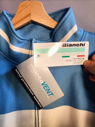 Giacca ciclismo invernale Bianchi