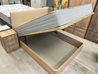 Canapé y colchón viscoelástico 24 cm