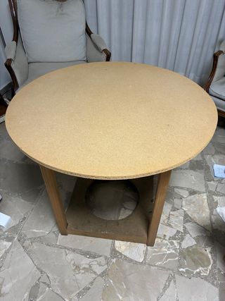 Mesa camilla redonda 80cm