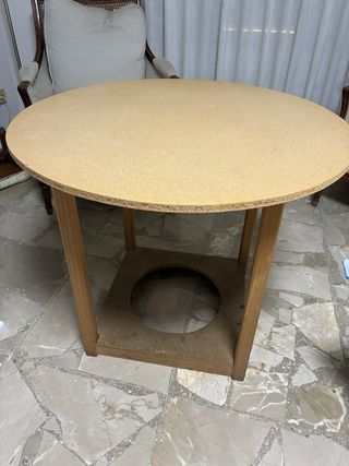 Mesa camilla redonda 80cm